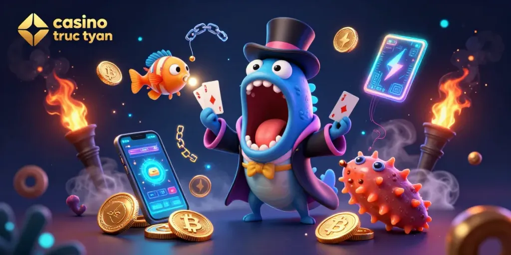 Khám phá casino trực tuyến với các trò chơi đầy màu sắc và mãnh liệt từ biển sâu.