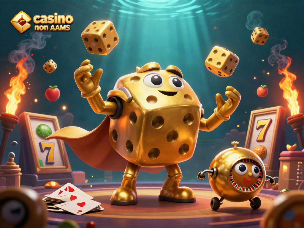 Gioca ai casino online non AAMS e lancia i dadi d'oro per vincere premi straordinari.