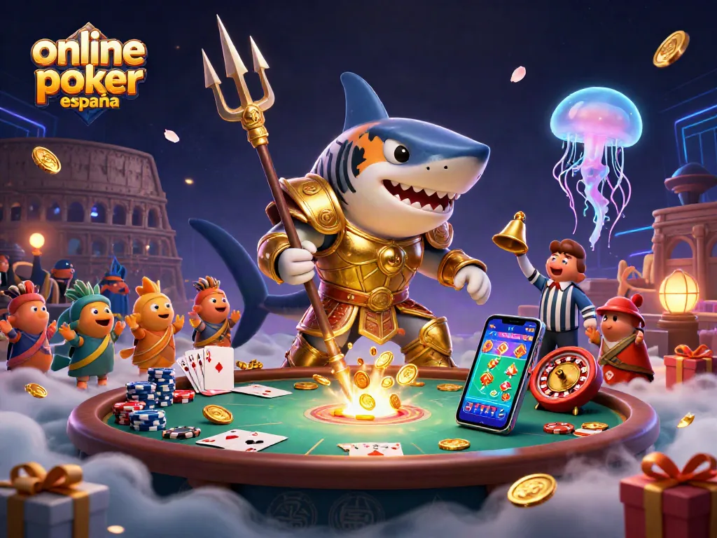 Juega al póker online en España mientras disfrutas de una emocionante partida en un entorno vibrante.