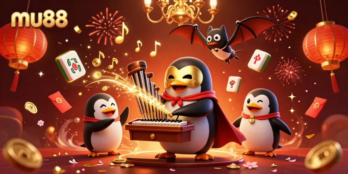 Win big at mu88 casino with festive 3D characters and vibrant gaming elements!
