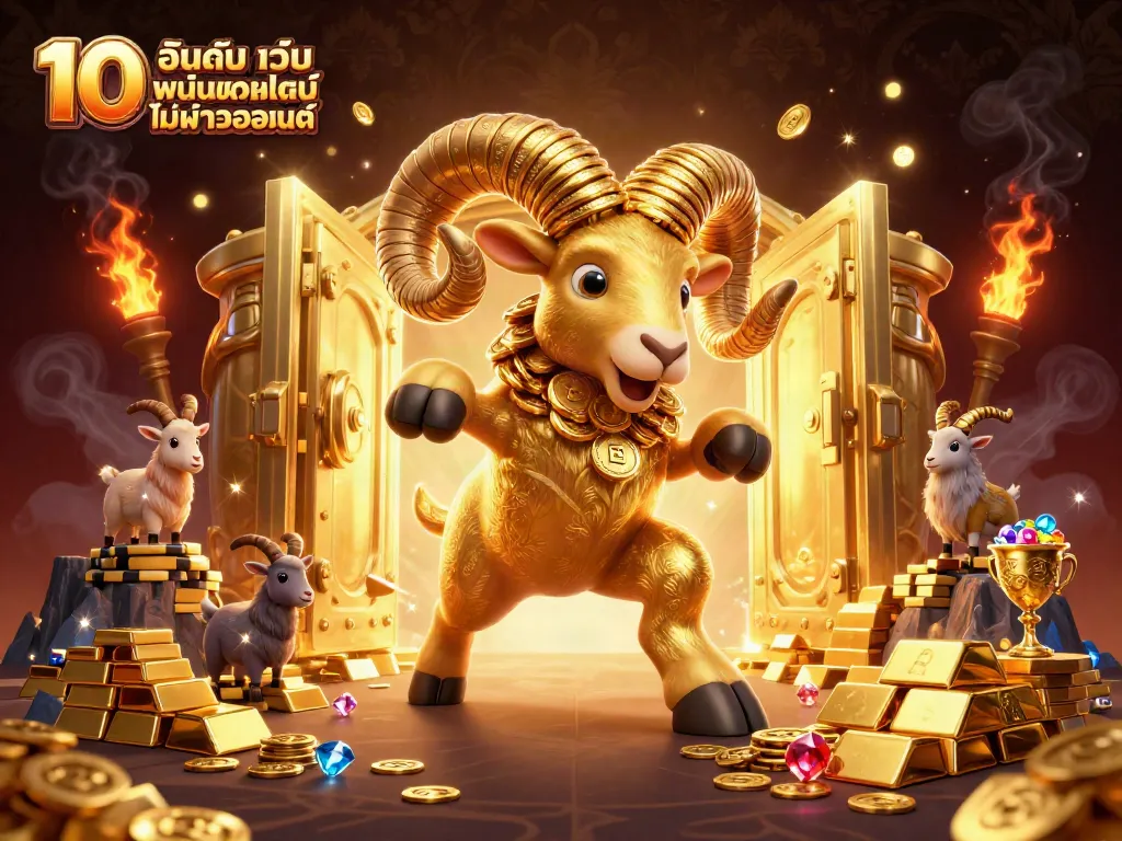 รู้จักกับ 10 อันดับ เว็บพนันออนไลน์ ไม่ผ่านเอเย่นต์ มหาสมบัติในโลกการพนัน