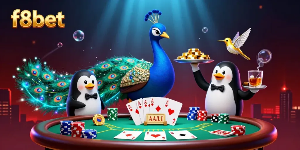 Experience thrilling gameplay at f8bet with vibrant casino characters in action.