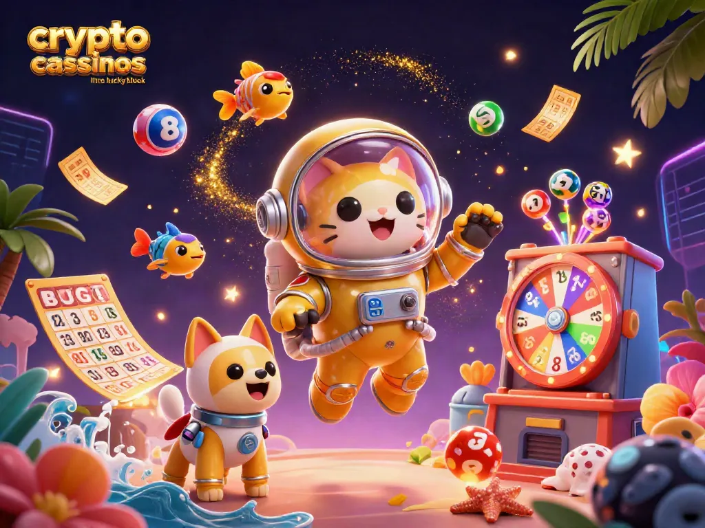 Experience thrilling games at crypto casinos like Lucky Block featuring unique characters and dynamic elements.