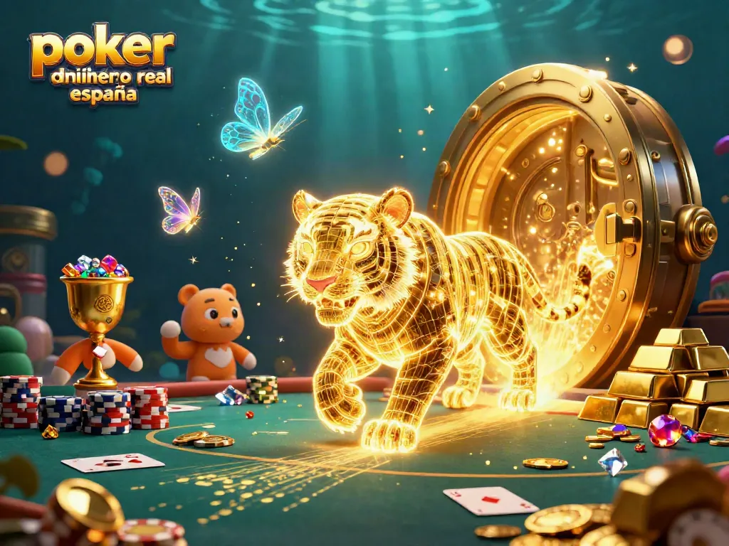 Jugando póker online dinero real España en un entorno de casino digital vibrante y emocionante.