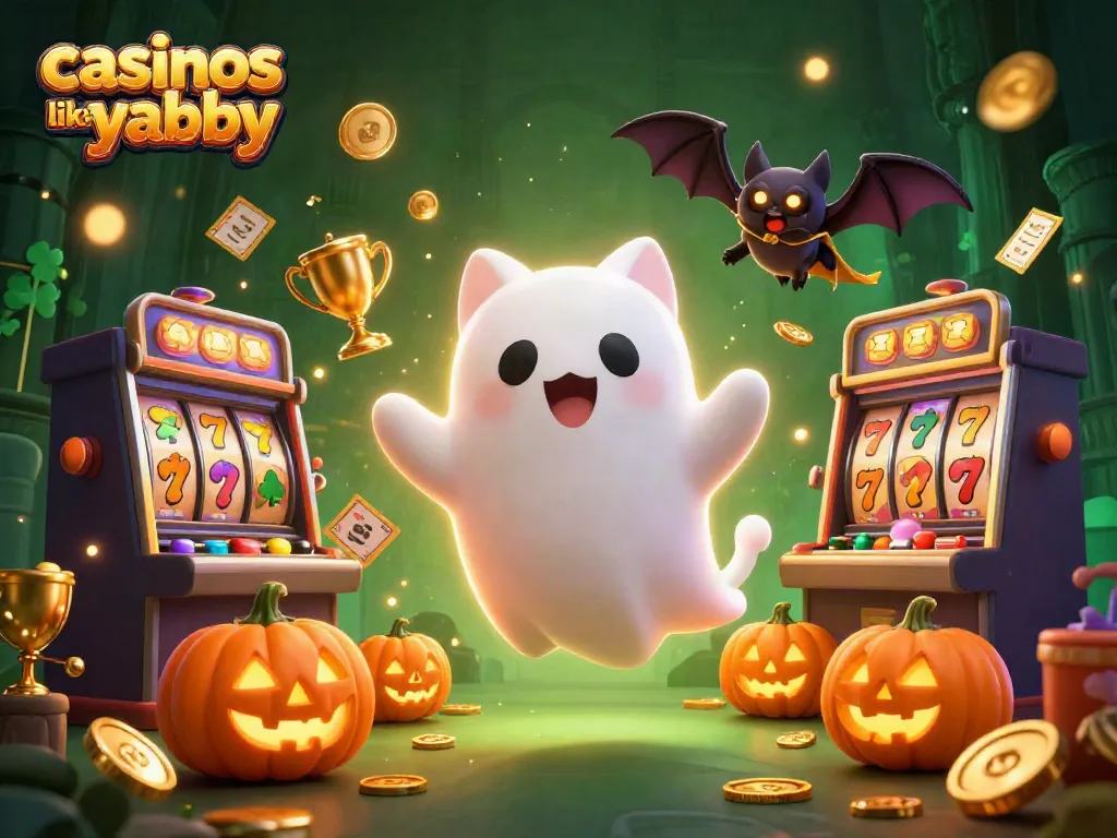 Play exciting games like casinos like yabby with a ghost cat and a vampire bat!