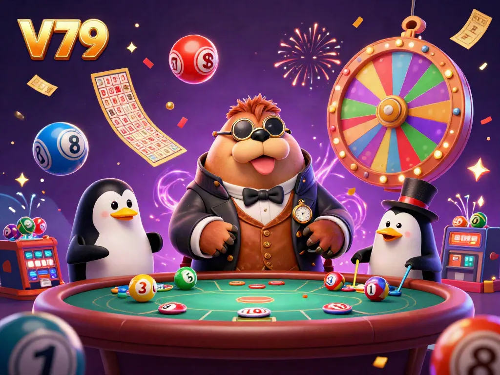 V79 mang đến trải nghiệm chơi game đặc sắc với nhiều nhân vật thú vị tại một bàn poker dưới nước.