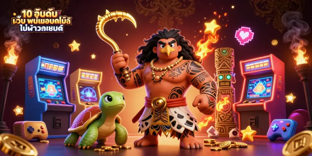 เล่นที่ 10 อันดับ เว็บพนันออนไลน์ ไม่ผ่านเอเย่นต์ กับภาพ 3D เสมือนจริงที่เต็มไปด้วยสีสัน