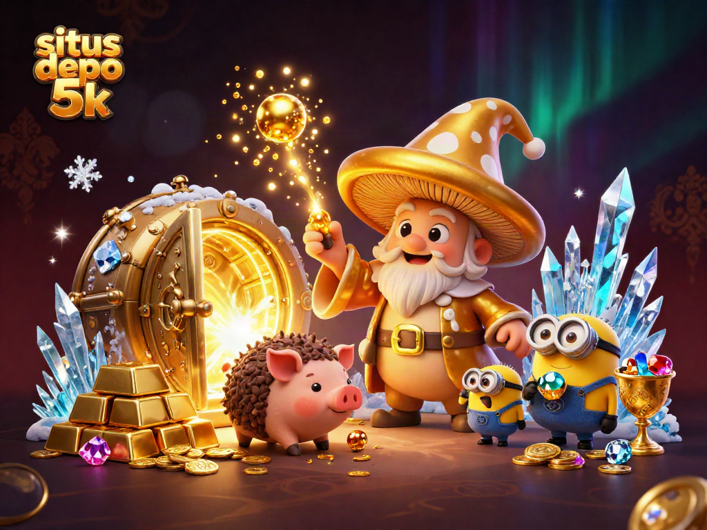 Experience the excitement with the situs depo 5k as golden treasures and playful characters come to life.