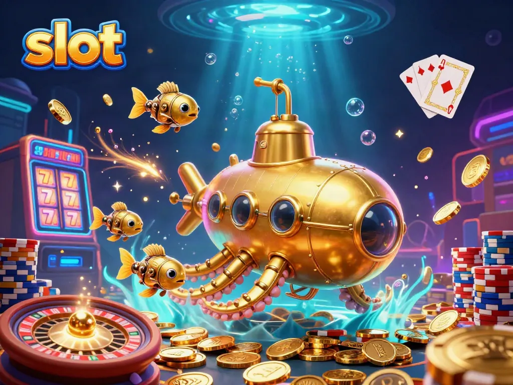 Menangkan slot dengan mesin jackpot dan koin emas di kasino virtual.