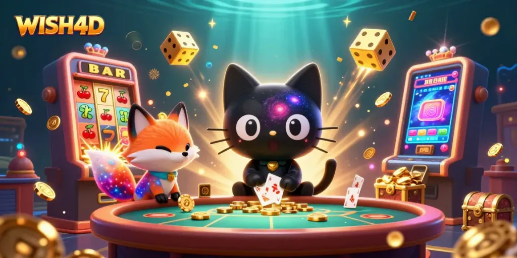 Experience thrilling gameplay at WISH4D with a cosmic casino adventure filled with jackpots and excitement.
