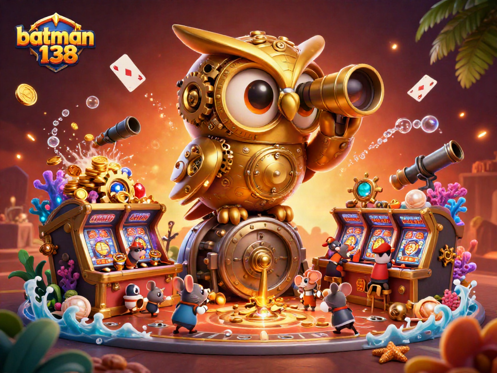 Experience the thrilling batman138 casino scene with vibrant characters and dynamic gaming elements.