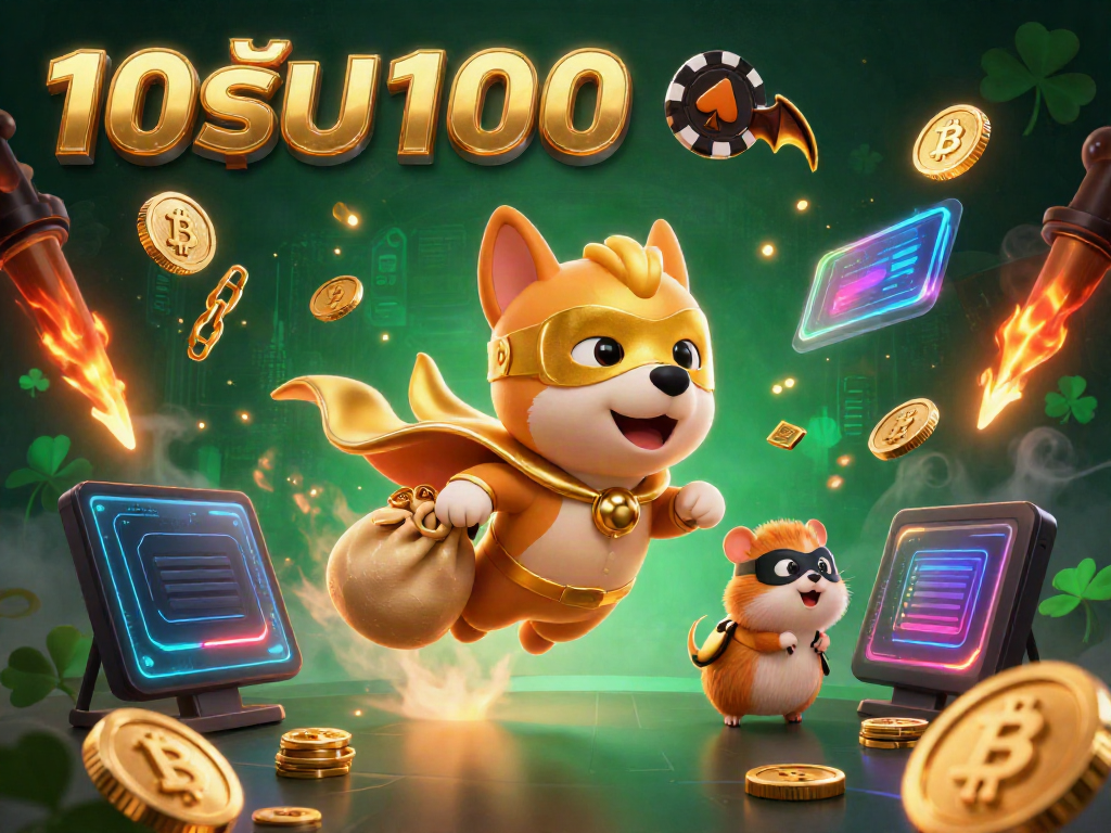 โปรโมชั่น 10รับ100 ในภาพการ์ตูน 3 มิติที่น่าตื่นเต้นจากการเล่นคาสิโนออนไลน์