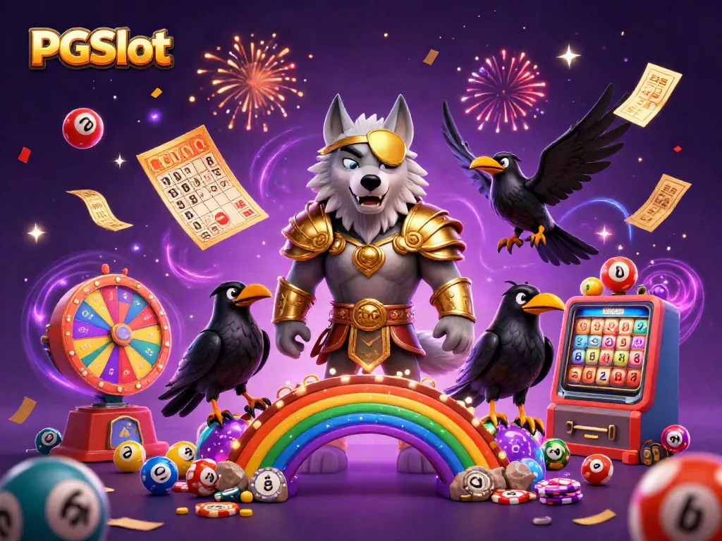 Experience thrilling PGSlot action with dynamic characters and vibrant casino elements.