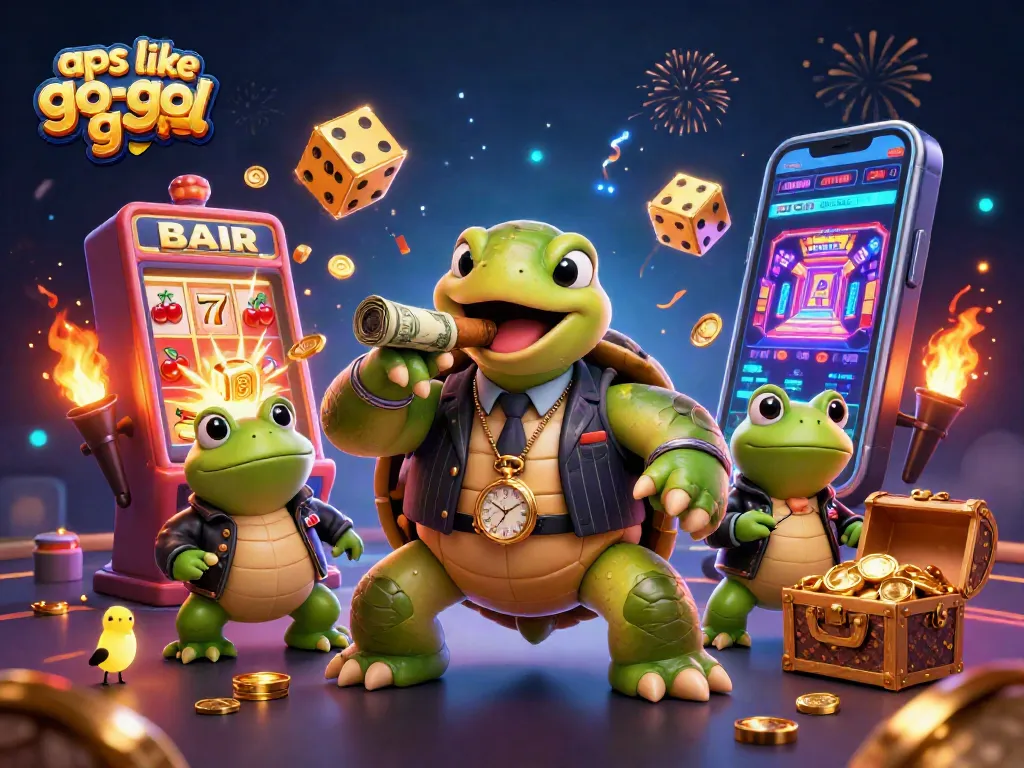 Play games like Go Go Gold with colorful casino elements and immersive 3D characters.