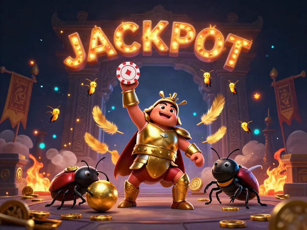 Experience the thrill of situs toto togel with a victorious hercules beetle, delivering thrilling gaming moments.